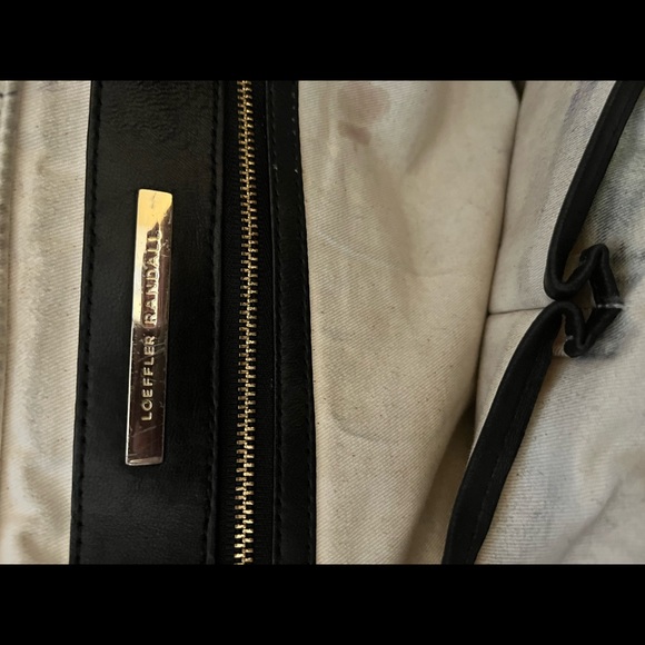 Loeffler Randall black leather bag - Picture 2 of 3